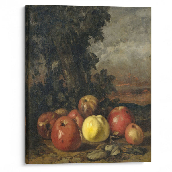 Still Life with Apples (1871 - 1872) - Gustave Courbet - Canvas Print