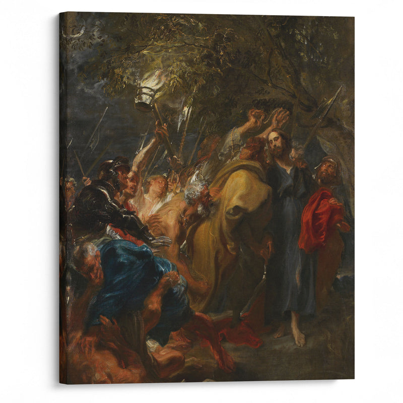 The Betrayal of Christ (c. 1618–1620) - Anthony van Dyck - Canvas Print