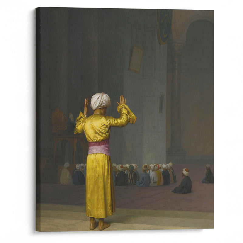 Prière Dans La Mosquée - Jean-Léon Gérôme - Canvas Print