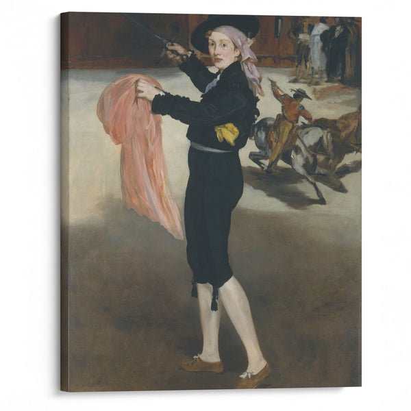 Mademoiselle V. . . in the Costume of an Espada (1862) - Édouard Manet - Canvas Print