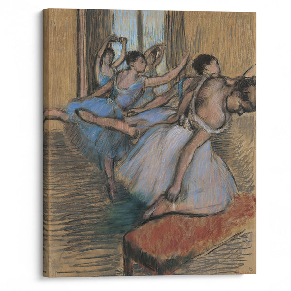 The Dancers - Edgar Degas - Canvas Print