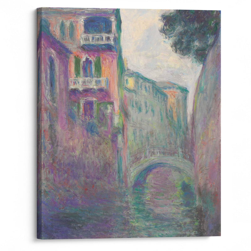 Le Rio de la Salute (1908) - Claude Monet - Canvas Print