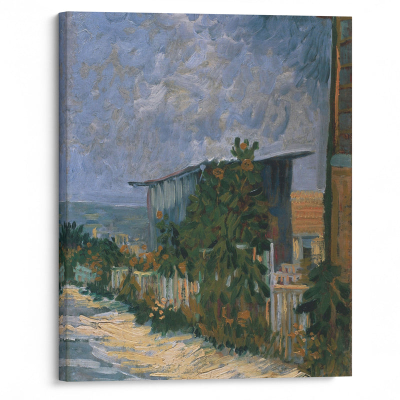 Shelter on Montmartre (1887) - Vincent van Gogh - Canvas Print