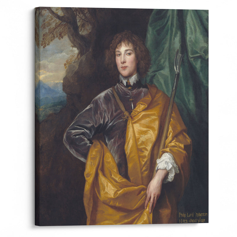 Philip (Lord Wharton_1632) - Anthony van Dyck - Canvas Print