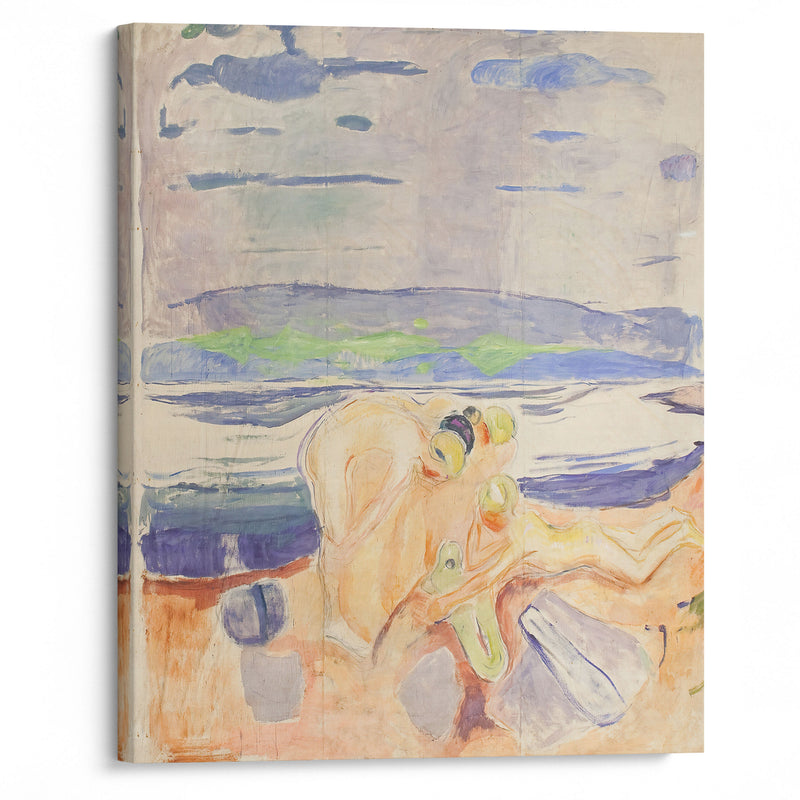 Alma Mater; Exploring Children (1914–15) - Edvard Munch - Canvas Print