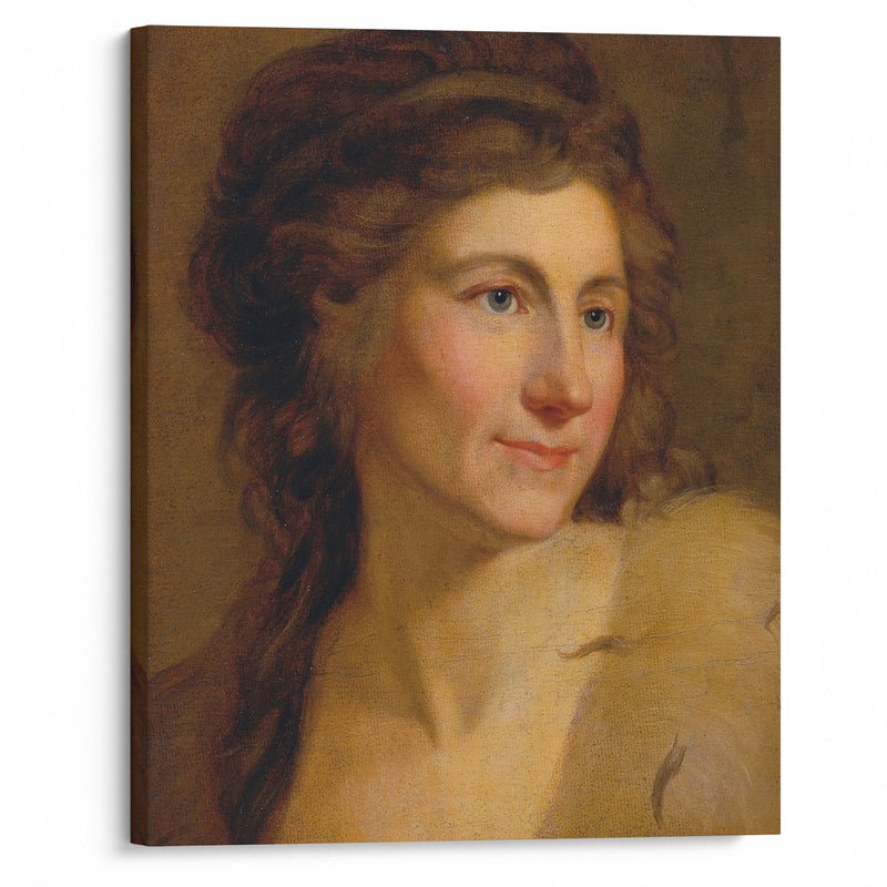 Frauenbildnis - Johann Baptist von Lampi the Elder - Canvas Print