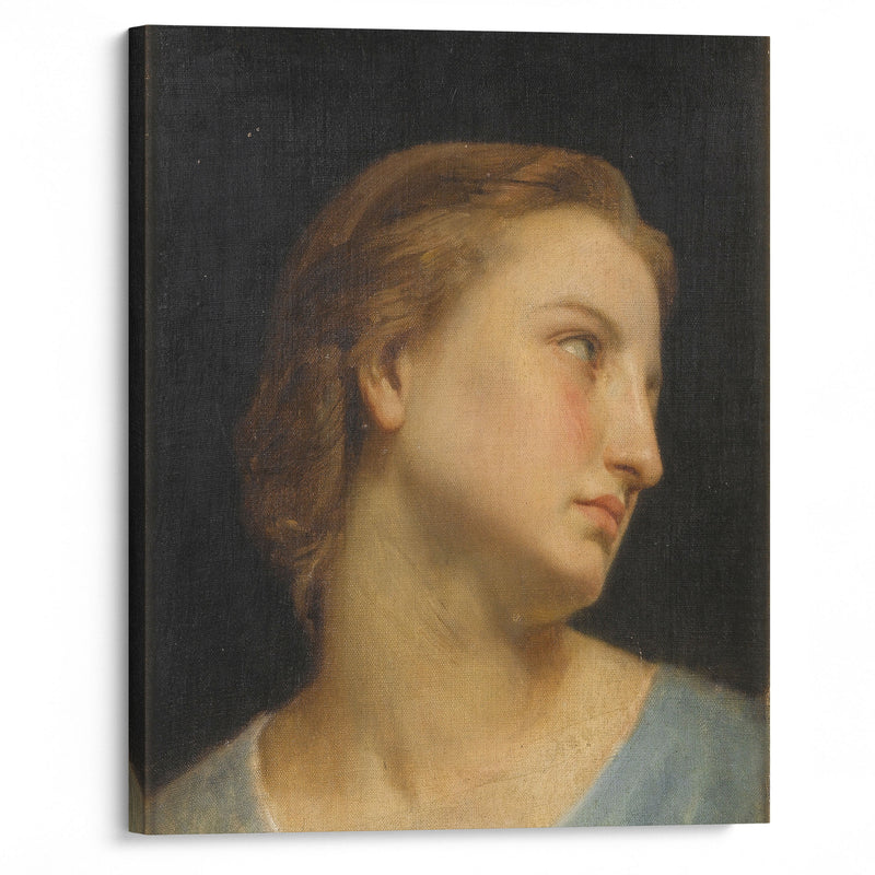 Study Of A Woman’s Head (Philomèle Et Progné) - William Bouguereau - Canvas Print