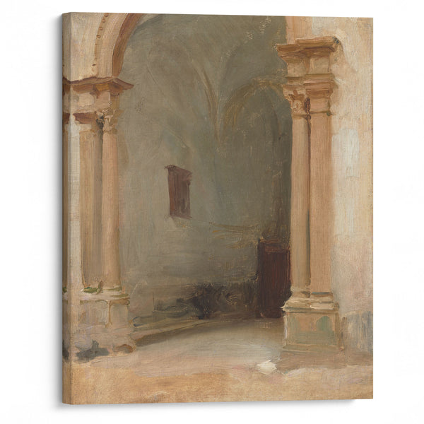 An Archway (circa 1879-80) - John Singer Sargent - Canvas Print