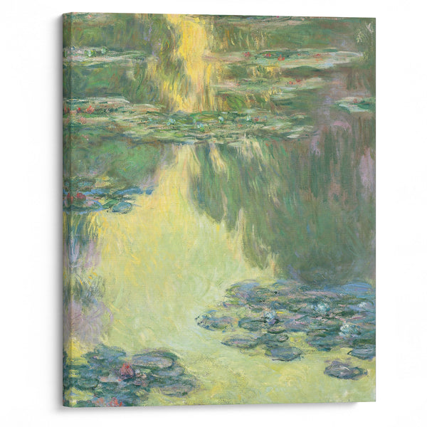 Waterlilies (1907) - Claude Monet - Canvas Print