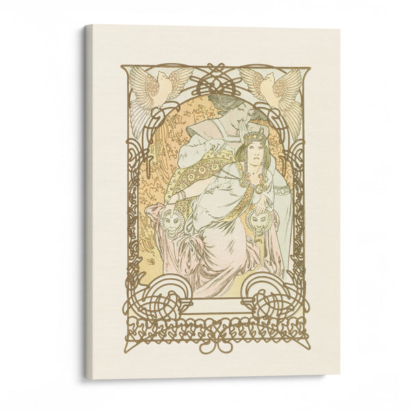 Ilsée (1901) - Alphonse Mucha - Canvas Print