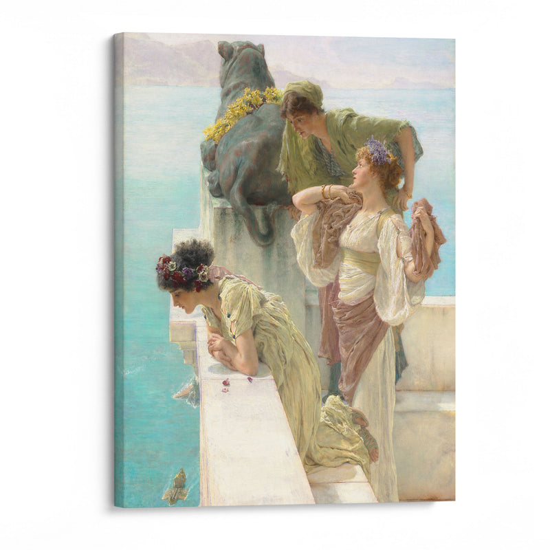 A Coign of Vantage (1895) - Lawrence Alma-Tadema - Canvas Print