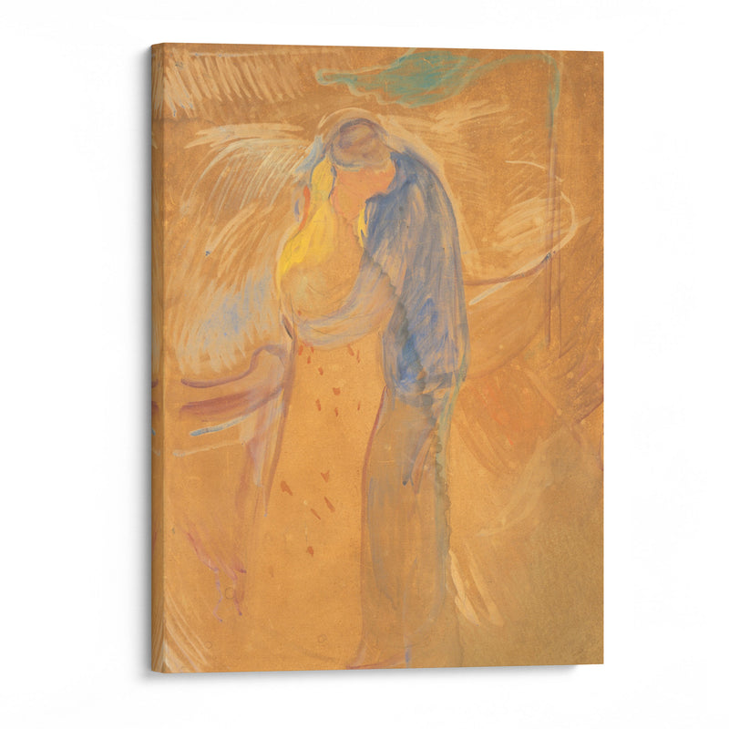 Kiss (1906-1907) - Edvard Munch - Canvas Print