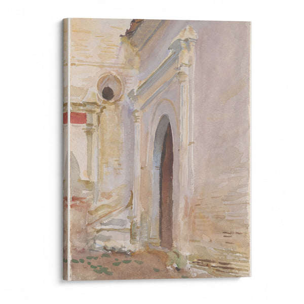 Arched Doorway (between 1895 and 1908) - John Singer Sargent - Canvas Print