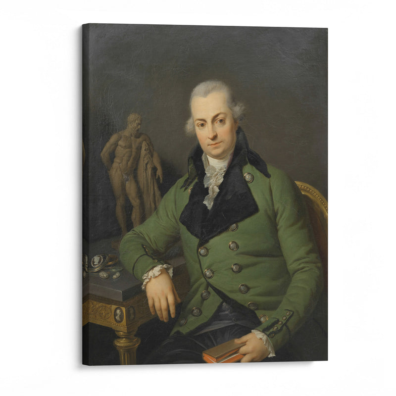 Riccardo Milliotti von Dallberg (around 1800) - Johann Baptist von Lampi the Elder - Canvas Print
