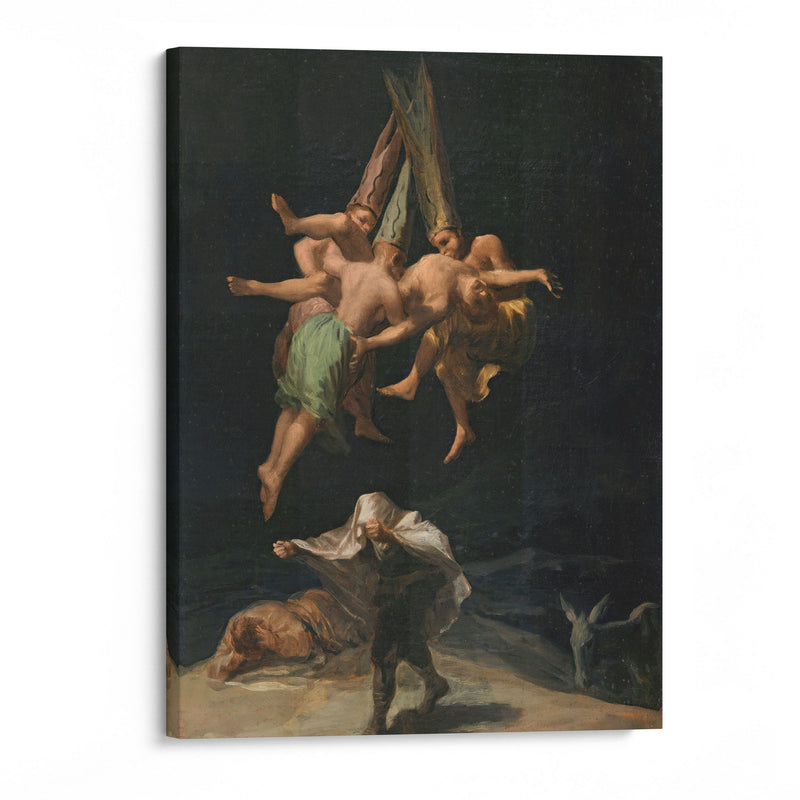 Witches’ Flight (1798) - Francisco de Goya - Canvas Print