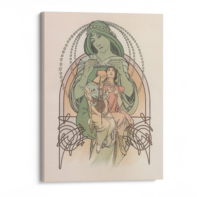 Ilsée, princesse de Tripoli (1901) - Alphonse Mucha - Canvas Print