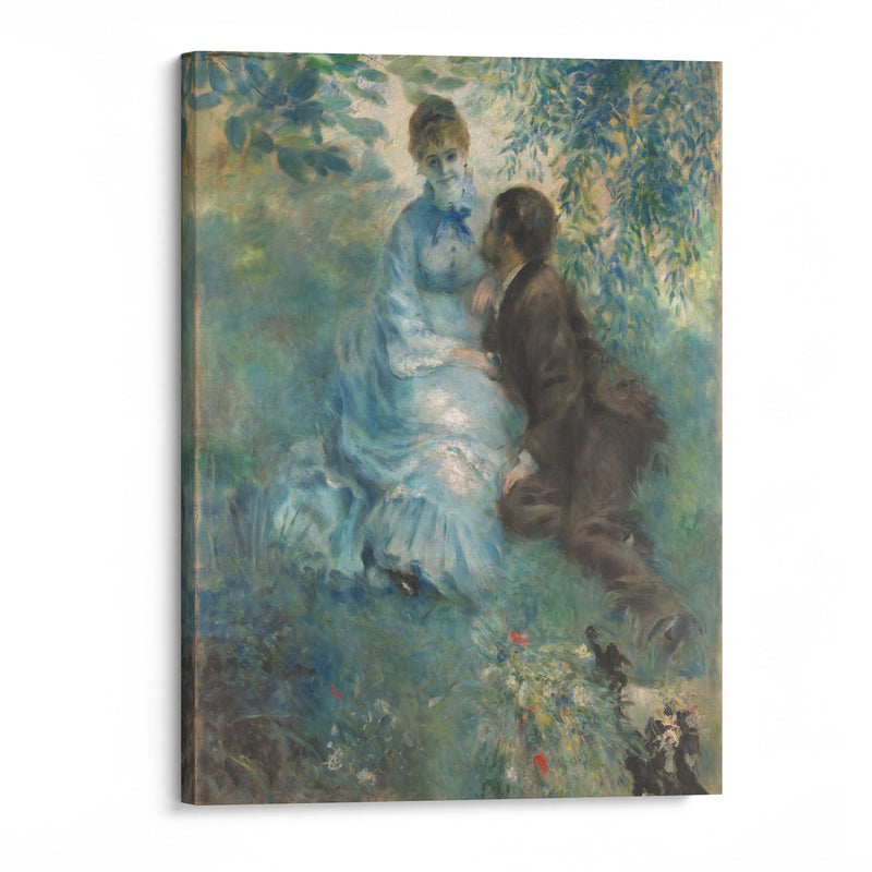 Lovers (1875) - Pierre-Auguste Renoir - Canvas Print