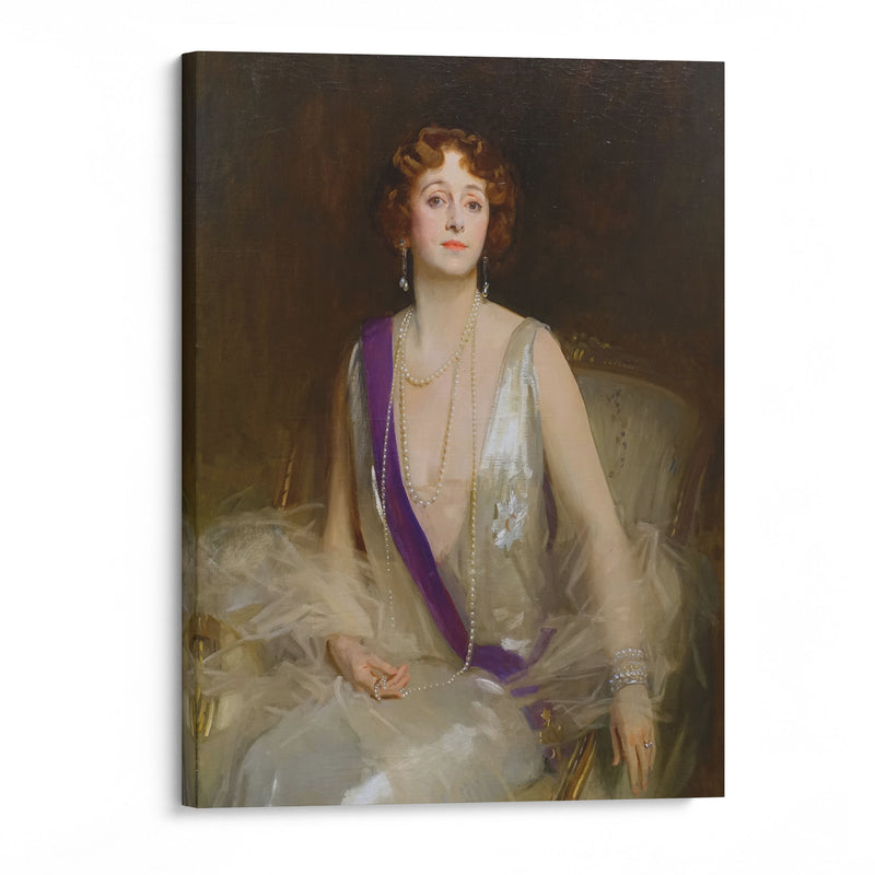 Grace Elvina, Marchioness Curzon of Kedleston (1925) - John Singer Sargent - Canvas Print