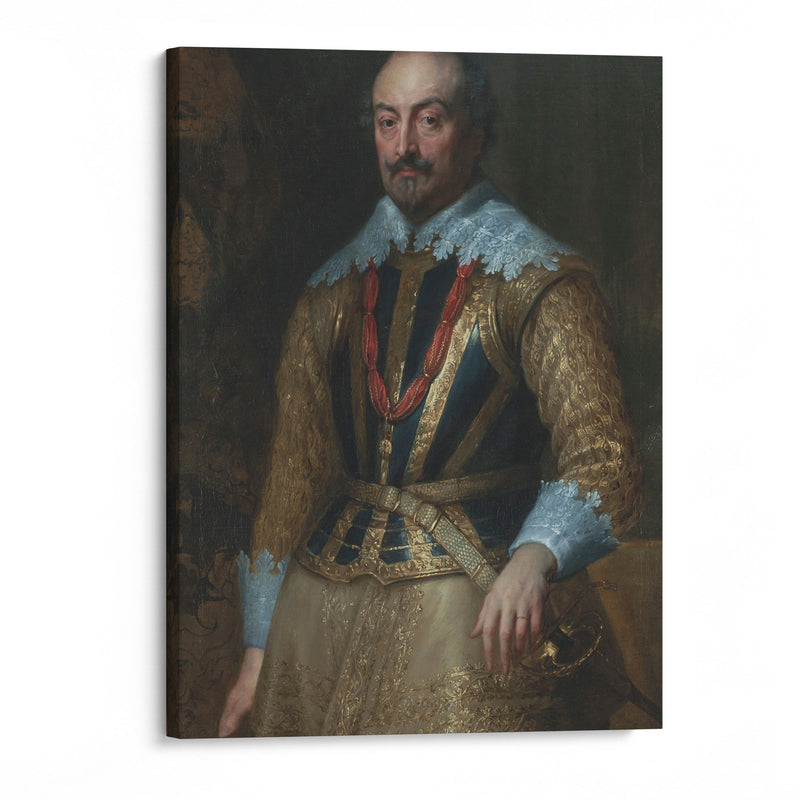 Portrait of John VIII, Count of Nassau-Siegen (1583-1638) - Anthony van Dyck - Canvas Print