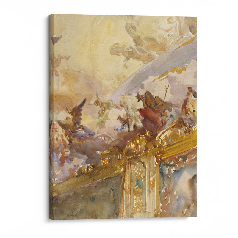 Tiepolo Ceiling, Milan (circa 1898 –1900) - John Singer Sargent - Canvas Print