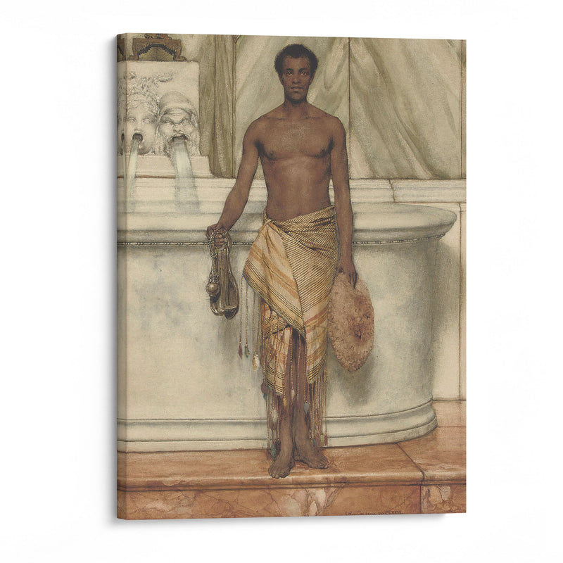 The Balneator - Lawrence Alma-Tadema - Canvas Print