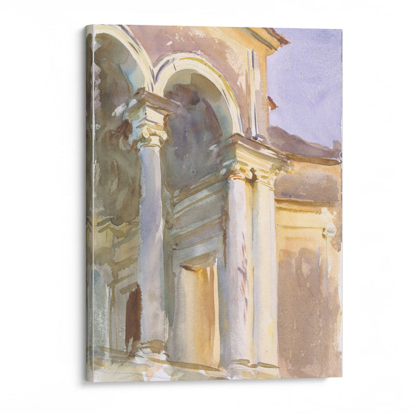 Loggia, Villa Giulia, Rome (circa 1907) - John Singer Sargent - Canvas Print