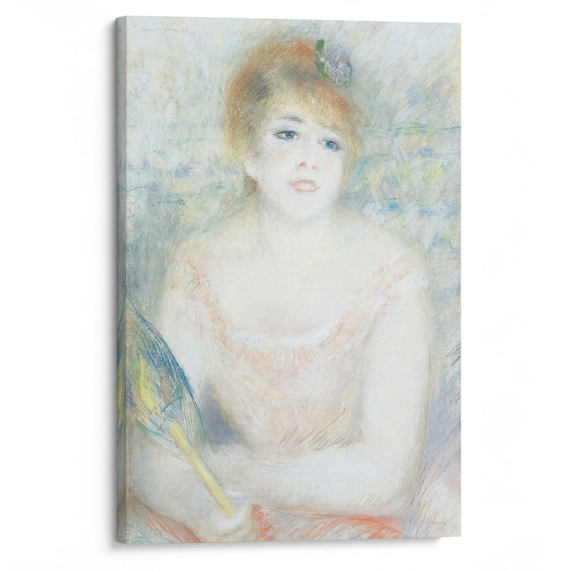 Mlle. Jeanne Samary (1878) - Pierre-Auguste Renoir - Canvas Print