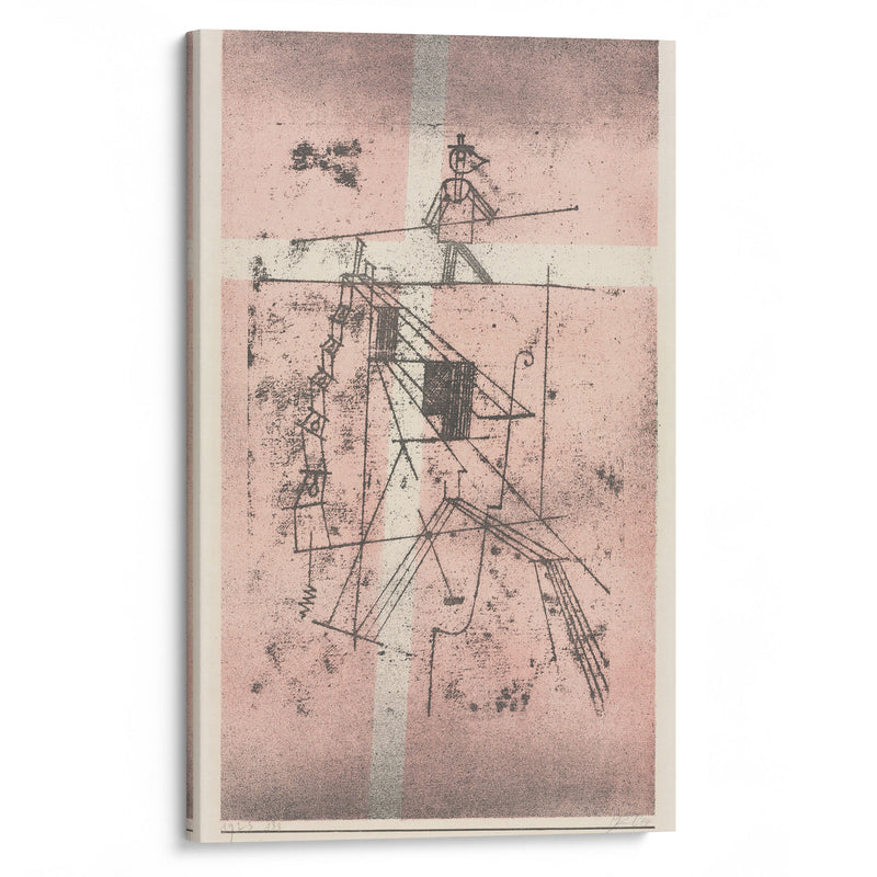 Tightrope Walker (1923) - Paul Klee - Canvas Print