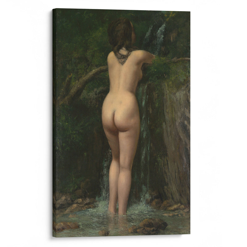 The Source (1862) - Gustave Courbet - Canvas Print