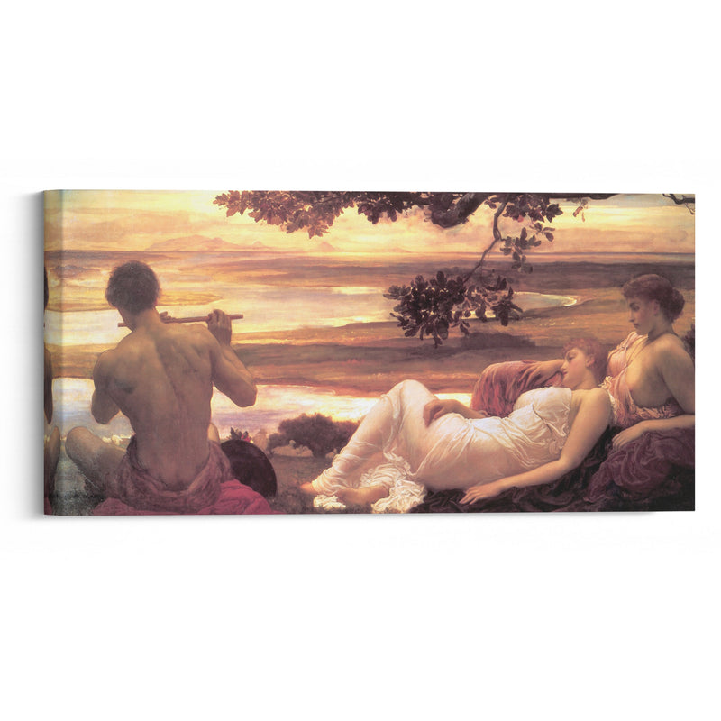 Idyll (1880) - Frederic Leighton - Canvas Print