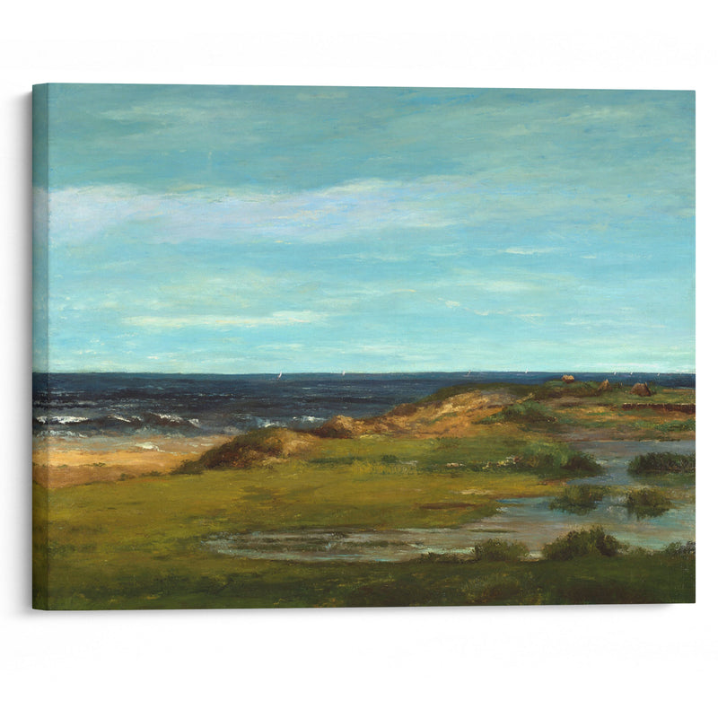 Seascape - Gustave Courbet - Canvas Print