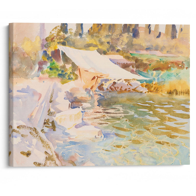 Lake Garda - John Singer Sargent - Canvas Print