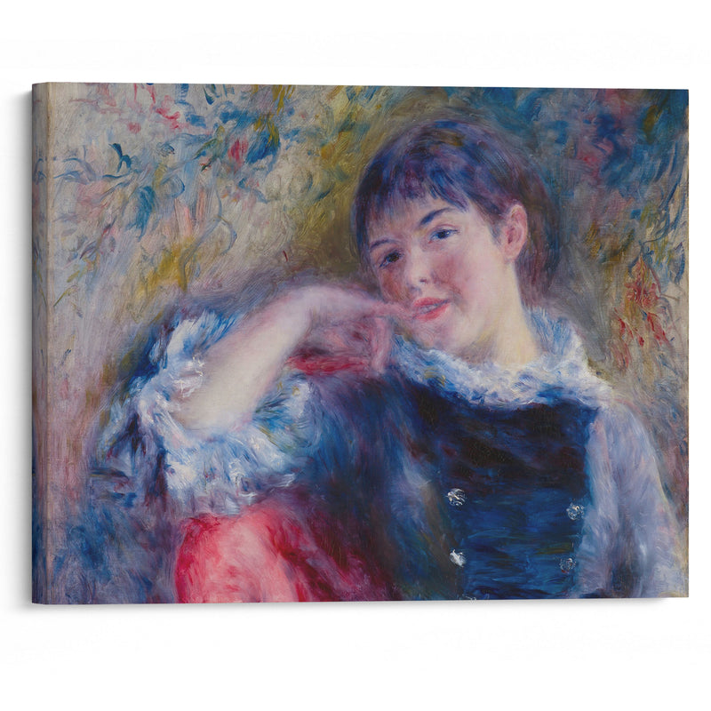 The Dreamer (1879) - Pierre-Auguste Renoir - Canvas Print