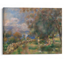 Peninsula of Saint-Jean (1893) - Pierre-Auguste Renoir - Canvas Print
