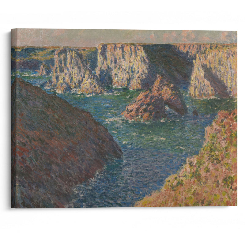 Les Rochers de Belle-Ile - Claude Monet - Canvas Print