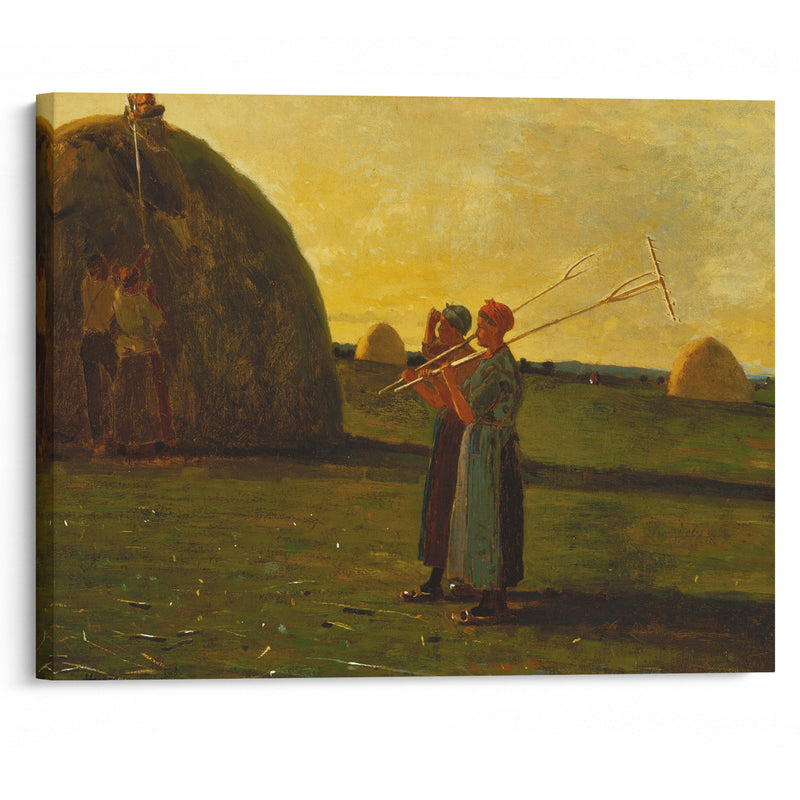 Haymakers (1867) - Winslow Homer - Canvas Print