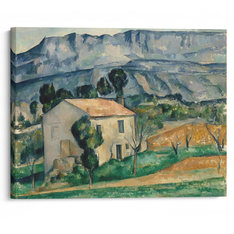 House in Provence (1885) - Paul Cézanne - Canvas Print