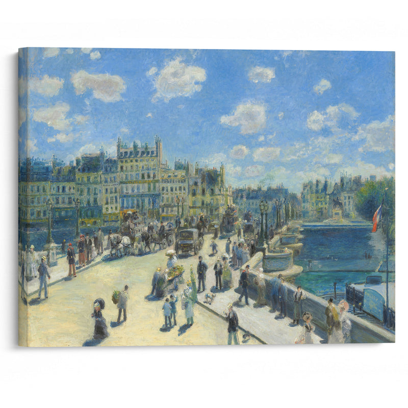 Pont Neuf, Paris (1872) - Pierre-Auguste Renoir - Canvas Print