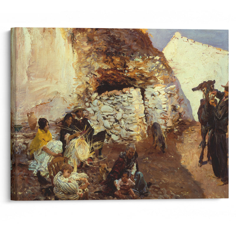 Gypsy Encampment (circa 1912-1913) - John Singer Sargent - Canvas Print