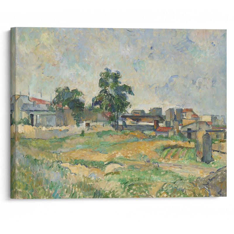 Landscape near Paris (c. 1876) - Paul Cézanne - Canvas Print