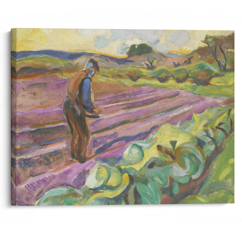 The Sower (1913) - Edvard Munch - Canvas Print