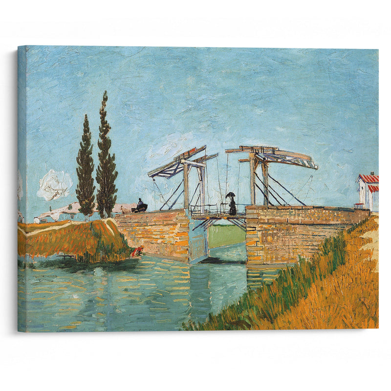 Langlois Bridge at Arles (1888) - Vincent van Gogh - Canvas Print