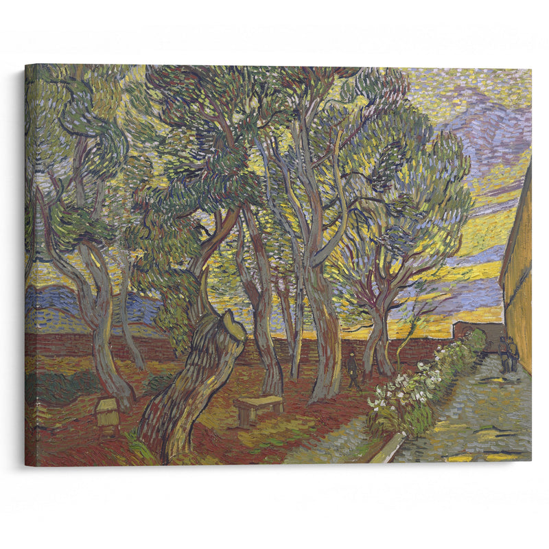 The garden of Saint Paul’s Hospital - Vincent van Gogh - Canvas Print - UAIO LMT