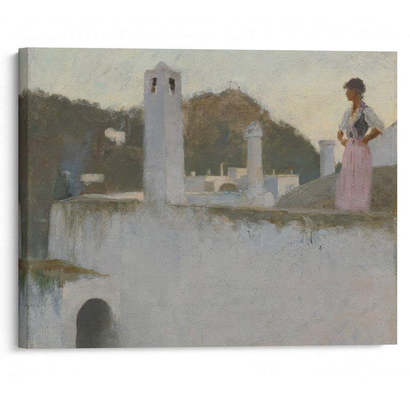 View of Capri (ca. 1878) - John Singer Sargent - Canvas Print