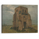 The old church tower at Nuenen (`The peasants’ churchyard’) (1885) - Vincent van Gogh - Canvas Print
