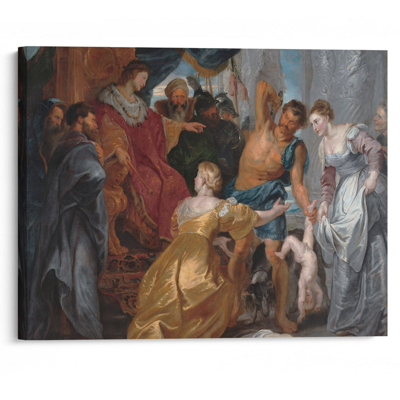 The Judgement of Solomon (1617) - Peter Paul Rubens - Canvas Print