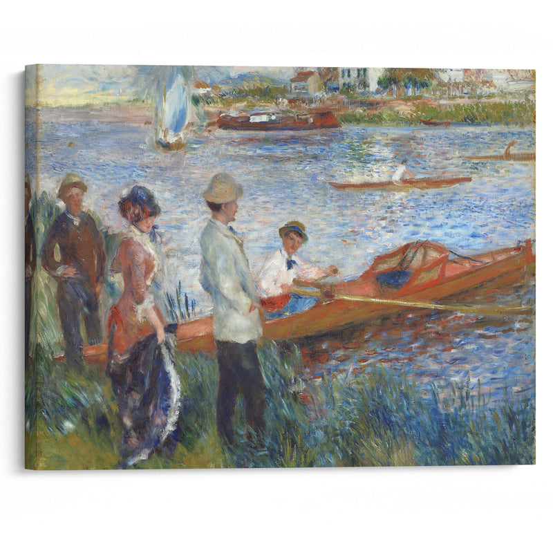 Oarsmen at Chatou (1879) - Pierre-Auguste Renoir - Canvas Print