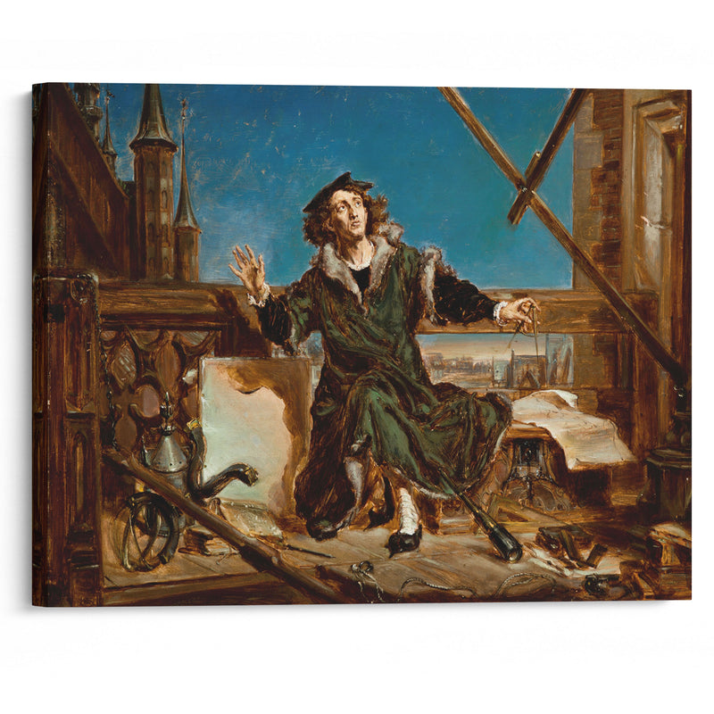 Nicolaus Copernicus (1871) - Jan Matejko - Canvas Print