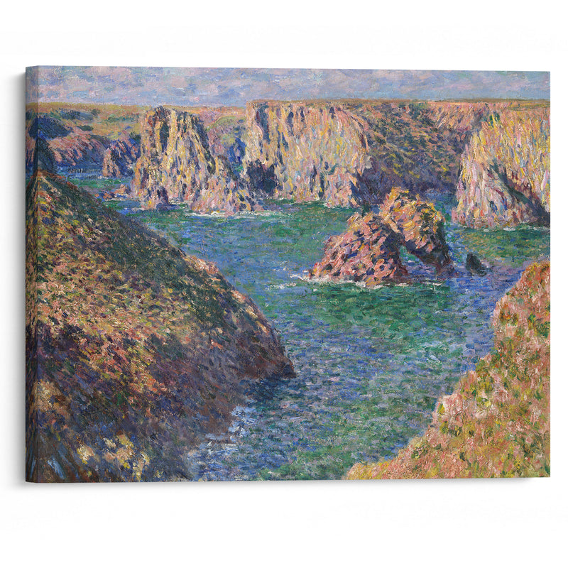 Port-Domois, Belle-Isle (1887) - Claude Monet - Canvas Print