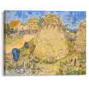 Meules de blé (1888) - Vincent van Gogh - Canvas Print